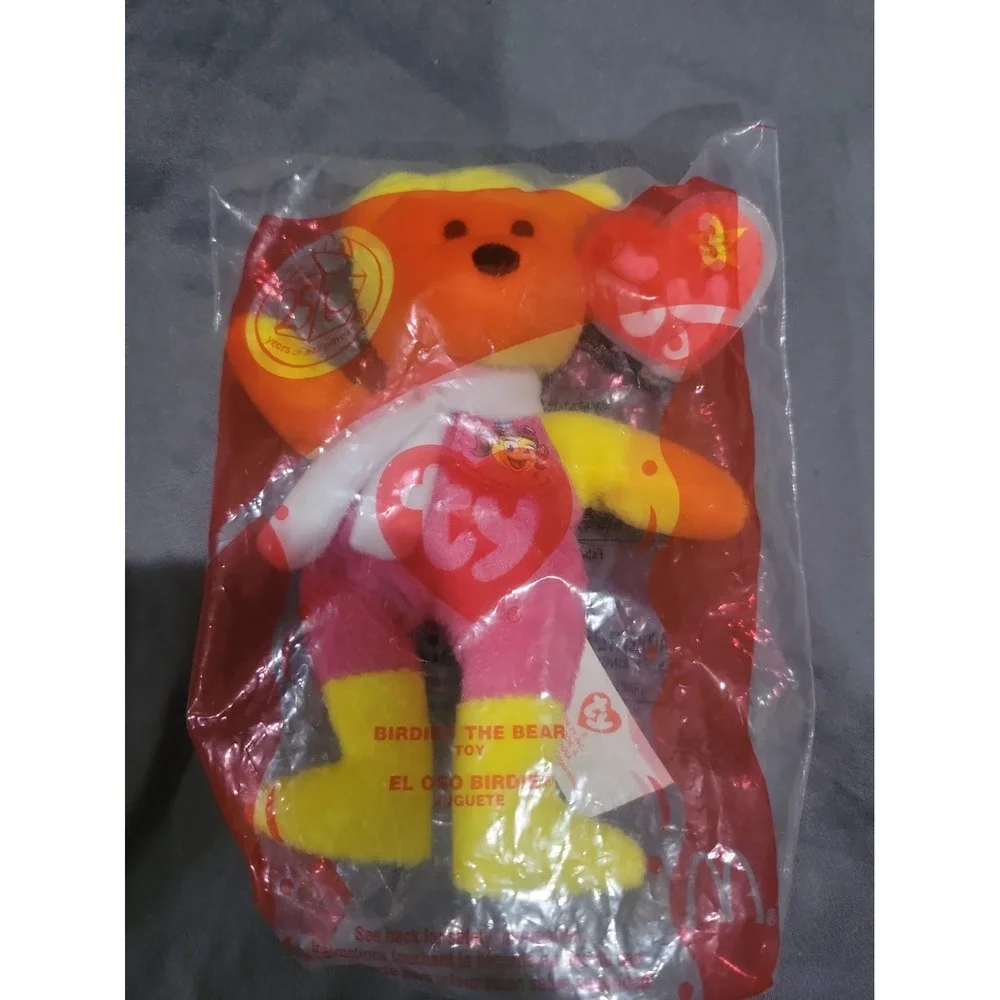 2006 TY BIRDIE The Bear  BEANIE McDonalds Happy Meal Toy - #3